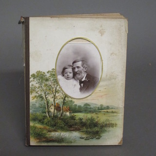 A Victorian photograph album