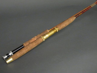 A 2 section fishing rod - The Elasticane and 1 other - The  M-A-GLas