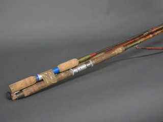 3 various fishing rods