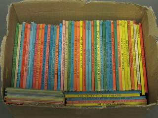 A collection of various Ladybird books