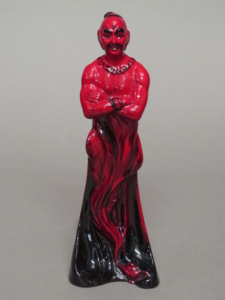 A Doulton flambe figure of The Genie HN2999 10"