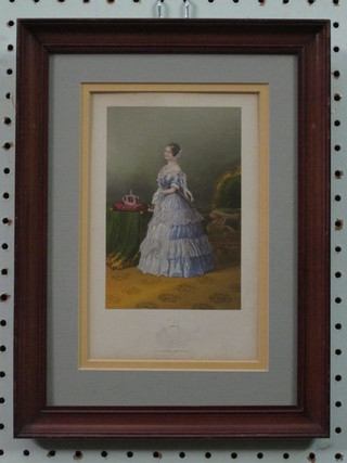 A Baxter print "The Princess Royal" 6" x 4"