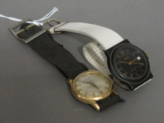 A Rodania wristwatch together with an Avia wristwatch