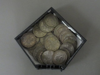 A quantity of various George V florins