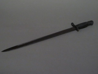A WWI bayonet, some corrosion, no blade