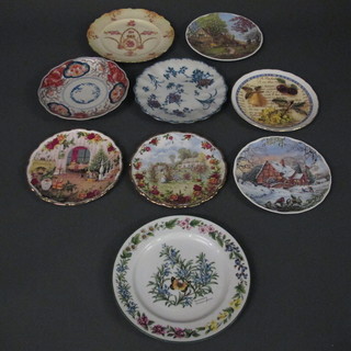 A collection of decorative plates