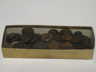 A collection of various copper coins
