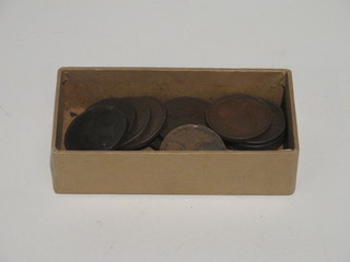 A collection of pennies