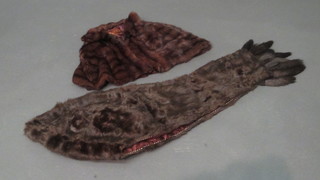 A lady's mink stole and cape