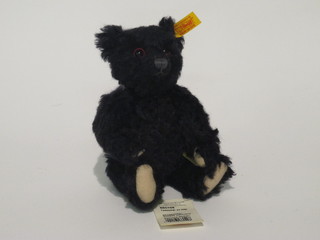 A Steiff limited edition black bear to commemorate the Titanic 8"