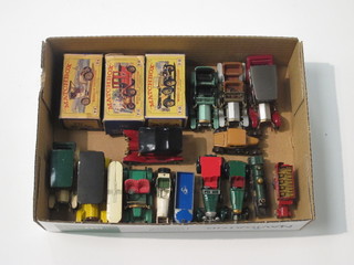 A collection of 18 Matchbox models of Yesteryear, 3 boxed