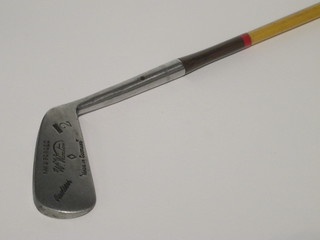 An W Winton hand forged number 2 rustless golf iron