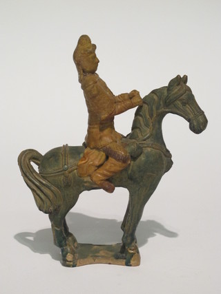 A figure of a Tang horse 9", legs f,