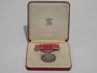 An Elizabeth II British Empire medal Civil Division to Mabel Dorothy Mrs Baker, cased