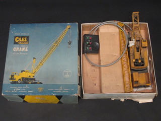 A C Coles remote control model crane L3010