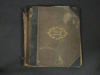 A Victorian scrap book