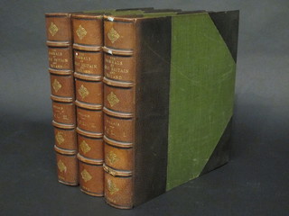 J G Millais volumes 1 - 3, limited edition, "The Mammals of  Great Britain and Ireland" leather bound