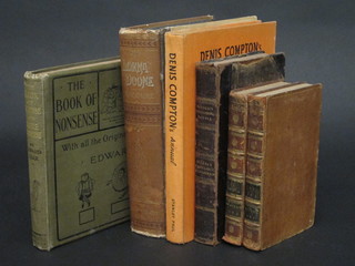 R D Blackmore 1 volume "Lorna Doon", Edward Lear "A Book  of Nonsense", A A Milne "The Kings Breakfast" and a small  collection of books