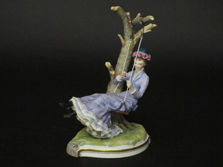 A limited edition Royal Worcester figure - Alice