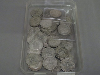 A collection of florins and other silver coins
