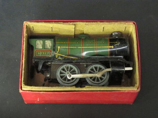 A Hornby no.20 non reversing O gauge clockwork locomotive, boxed