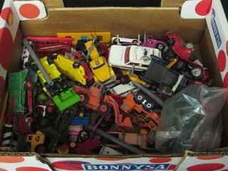A collection of toy cars