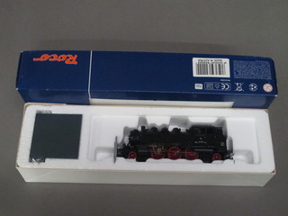 A Roco model steam locomotive