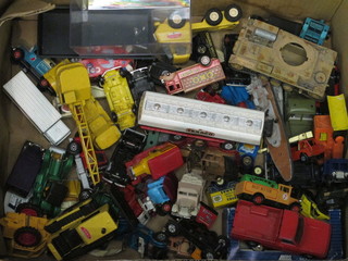 A small collection of toy cars