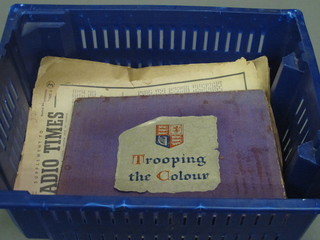 A quantity of ephemera relating to the Royal Family including Special Service for His Late Majesty King Edward VII, a  programme for the 1937 Trooping of the Colour, a 1953  Coronation Review, a Spithead Review, a 1953 Radio Times and  other Royal related ephemera