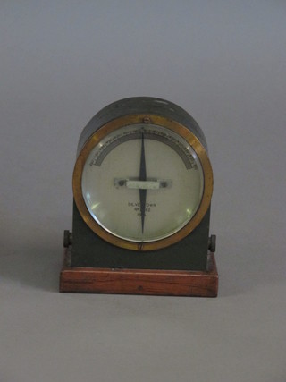 A Military issue Silverton railway indicator marked Silverton  No.7989 1915