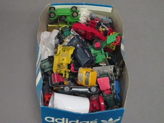 A collection of toy cars