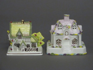 2 Coalport models of houses - The Master's House and The  Country Cottage