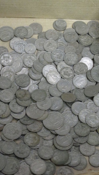 A collection of "silver" coins