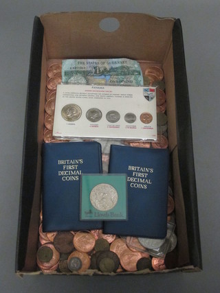 A collection of various coins