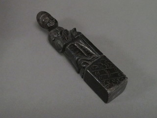 A carved Eastern seal 4"