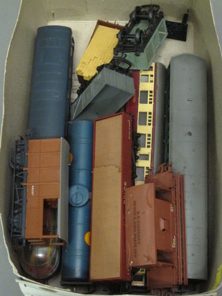 A small collection of rolling stock
