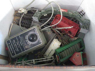 A Marshall Mk.II power controller and a collection of railway buildings etc