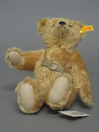 A Danbury Mint Steiff Centenary Bear, complete with growler