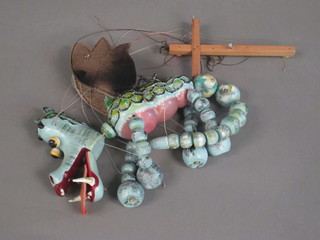 A Pelham puppet - The Dragon