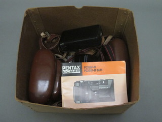 An Apotar camera, a Nettar camera, a Pentax PC35 AF-M  camera, a Pentax Zoom 70 and a Agfamatic 4000