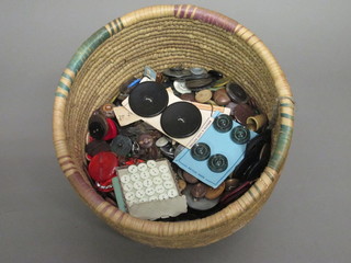 A collection of buttons