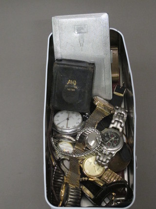 A quantity of various wristwatches etc