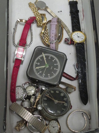A collection of wristwatches etc