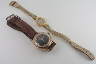 A gentleman's Ingasol Triumph wristwatch and a lady's Oris  wristwatch
