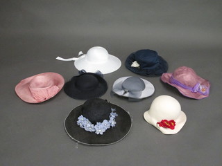 7 various ladies hats