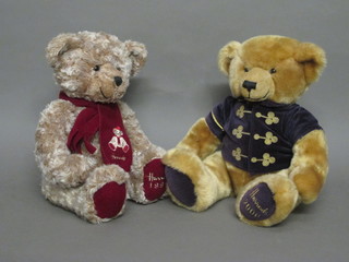 2 Harrods teddybears - 1999 and 2000