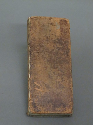 1 volume "Hoppus's Table of Measuring 1814", leather bound