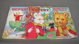 3 various Rupert Annuals, 1981, 1988 and 1993