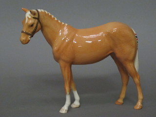 A Beswick figure of a standing Appaloosa pony 6"