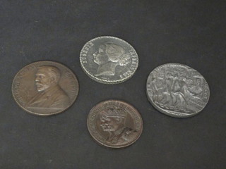 4 various medallions